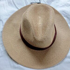 Banana Republic Straw Fedora Hat